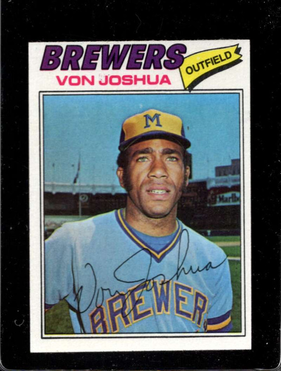 1977 Topps #651 Von Joshua VG Milwaukee Brewers 