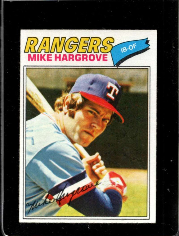 1977 Topps #275 Mike Hargrove VG Texas Rangers 