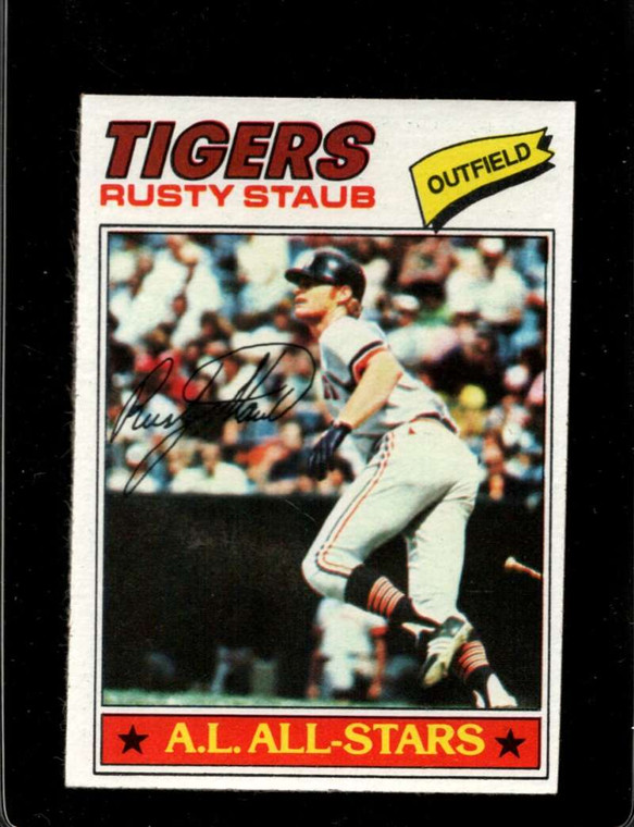 SOLD 86603 1977 Topps #420 Rusty Staub VG Detroit Tigers 