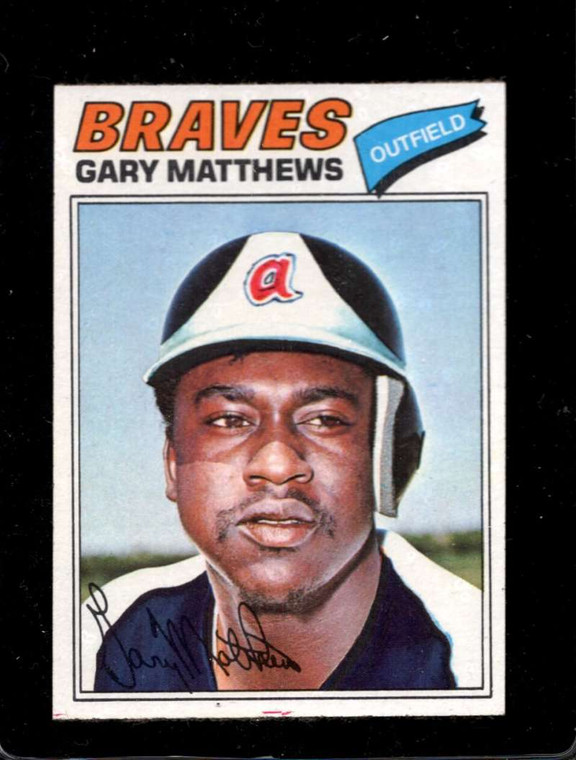 1977 Topps #194 Gary Matthews VG Atlanta Braves 