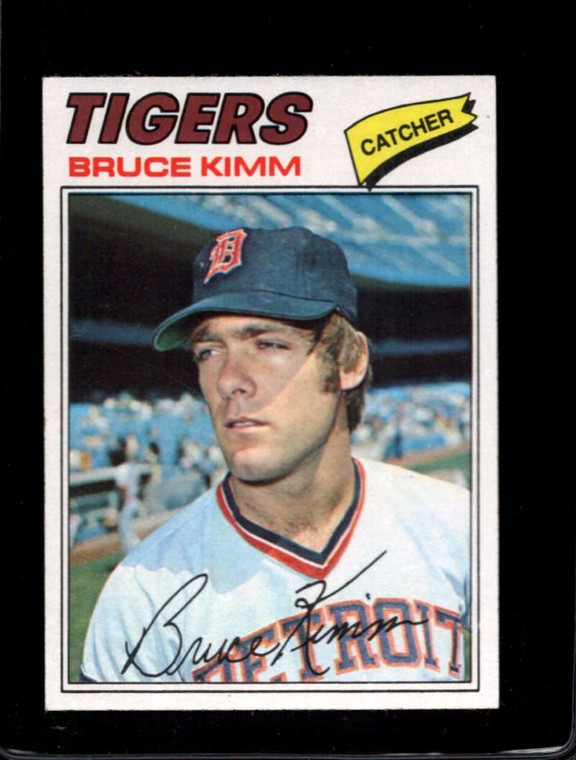 1977 Topps #554 Bruce Kimm VG RC Rookie Detroit Tigers 
