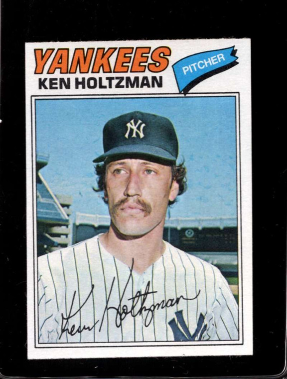 1977 Topps #625 Ken Holtzman VG New York Yankees 