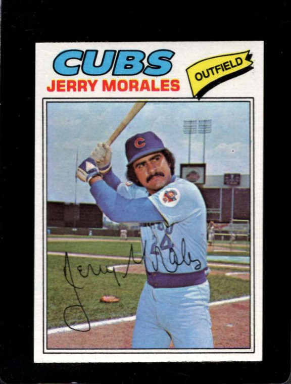 SOLD 86822 1977 Topps #639 Jerry Morales VG Chicago Cubs 