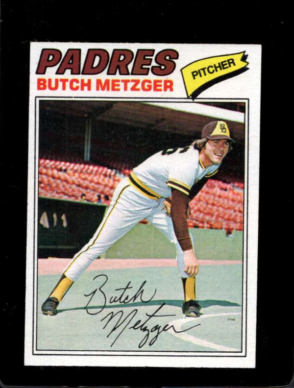 1977 Topps #215 Butch Metzger VG San Diego Padres 
