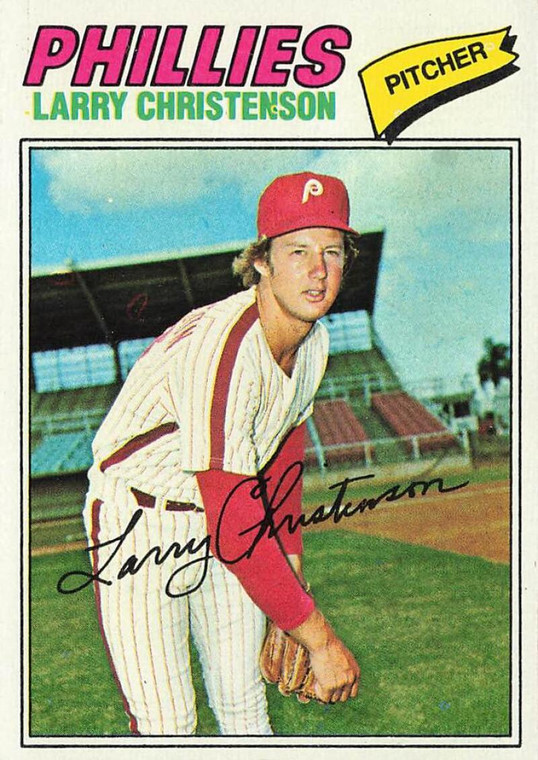 1977 Topps #59 Larry Christenson VG Philadelphia Phillies 