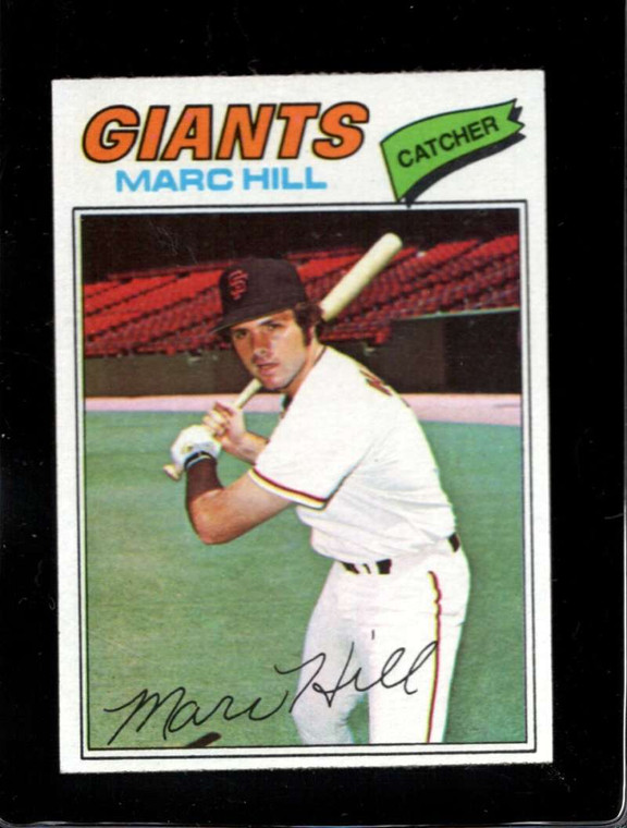 1977 Topps #57 Marc Hill VG San Francisco Giants 