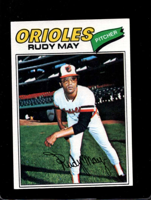1977 Topps #56 Rudy May VG Baltimore Orioles 