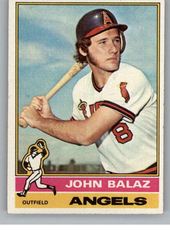 1976 Topps #539 John Balaz VG RC Rookie California Angels 