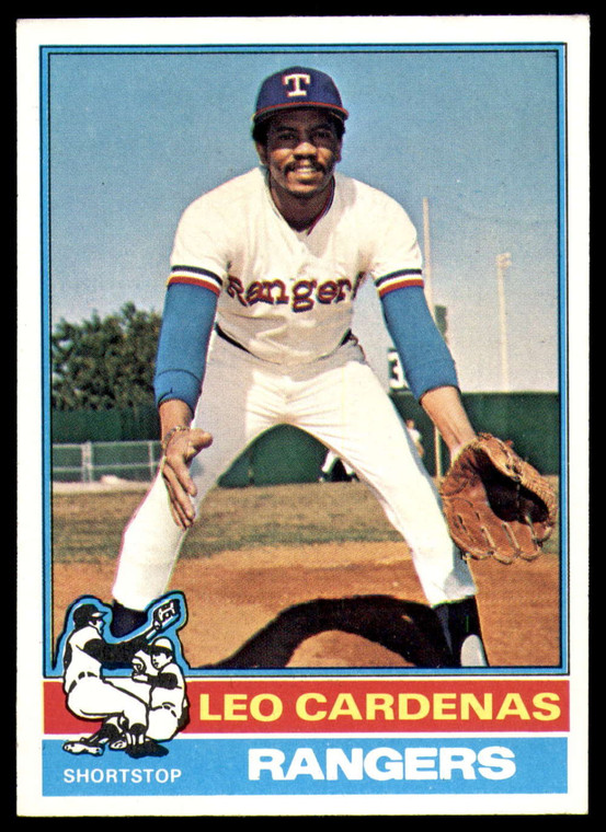1976 Topps #587 Leo Cardenas VG Texas Rangers 