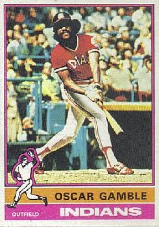 1976 Topps #74 Oscar Gamble VG Cleveland Indians 