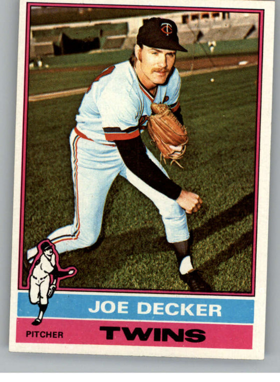 1976 Topps #636 Joe Decker VG Minnesota Twins 