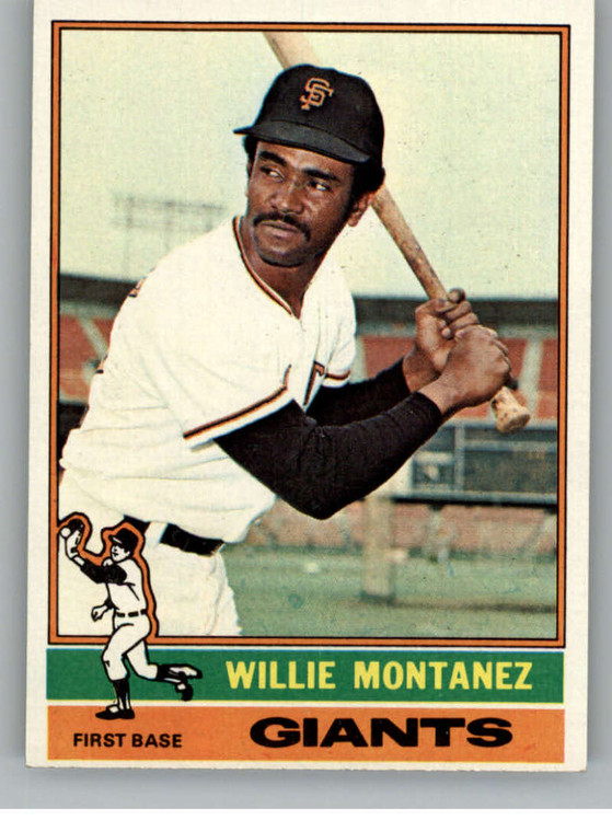1976 Topps #181 Willie Montanez VG San Francisco Giants 
