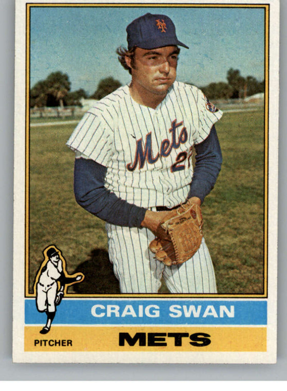 1976 Topps #494 Craig Swan VG New York Mets 