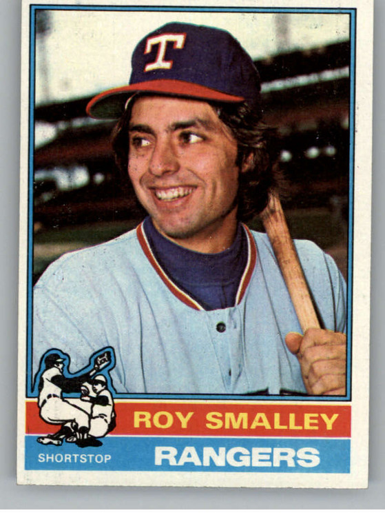 1976 Topps #657 Roy Smalley VG RC Rookie Texas Rangers 