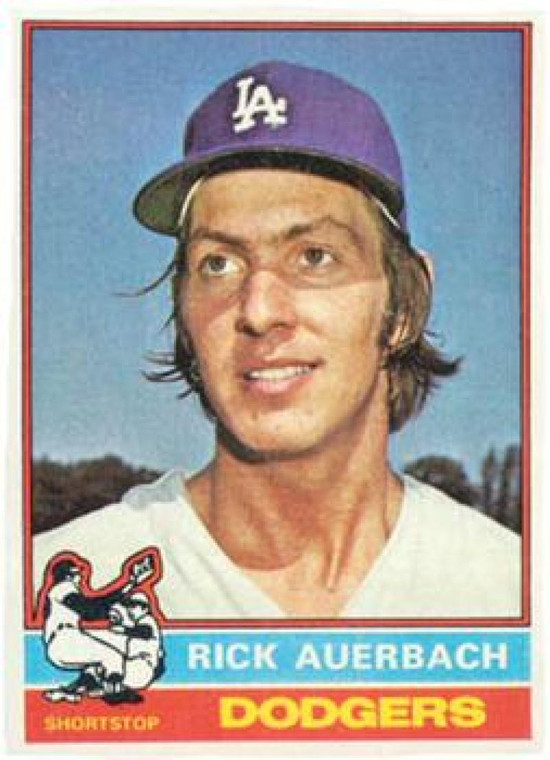 1976 Topps #622 Rick Auerbach VG Los Angeles Dodgers 