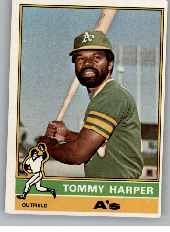 1976 Topps #274 Tommy Harper VG Oakland Athletics 