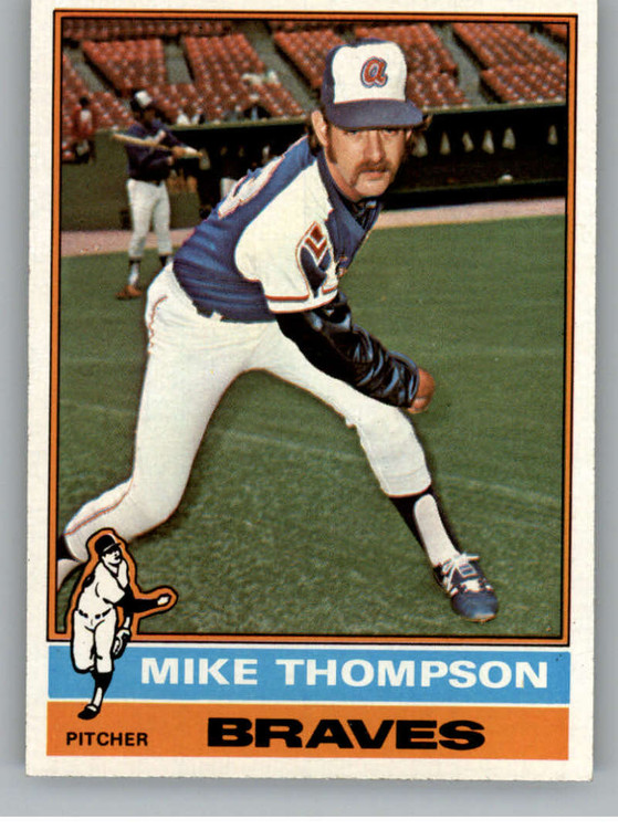 1976 Topps #536 Mike Thompson VG Atlanta Braves 