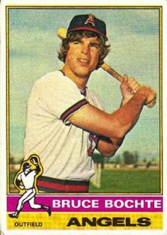 1976 Topps #637 Bruce Bochte VG California Angels 