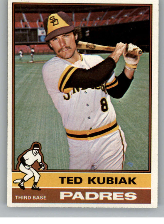 1976 Topps #578 Ted Kubiak VG San Diego Padres 