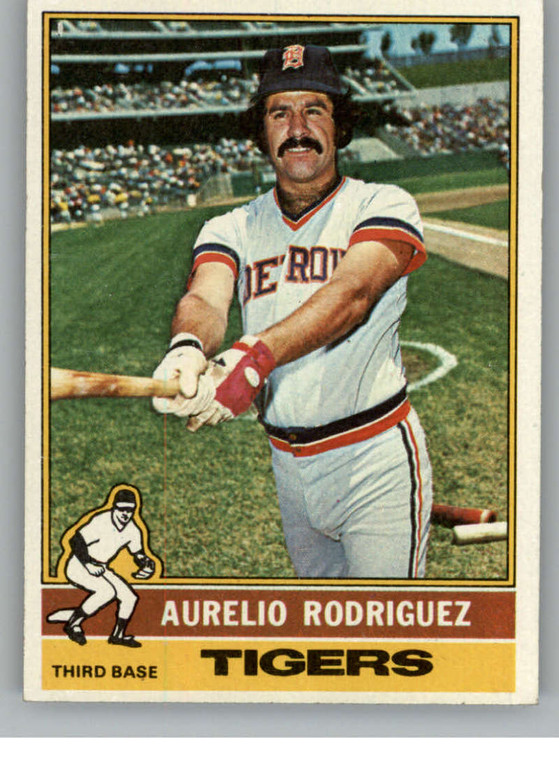 1976 Topps #267 Aurelio Rodriguez VG Detroit Tigers 