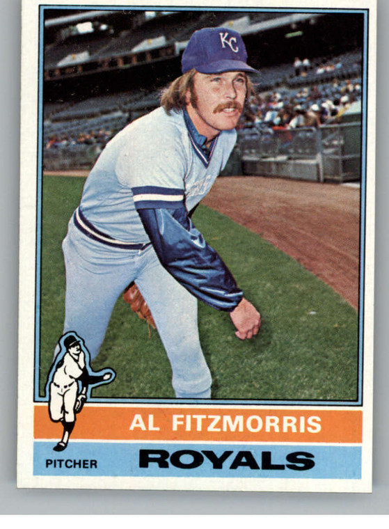 1976 Topps #144 Al Fitzmorris VG Kansas City Royals 