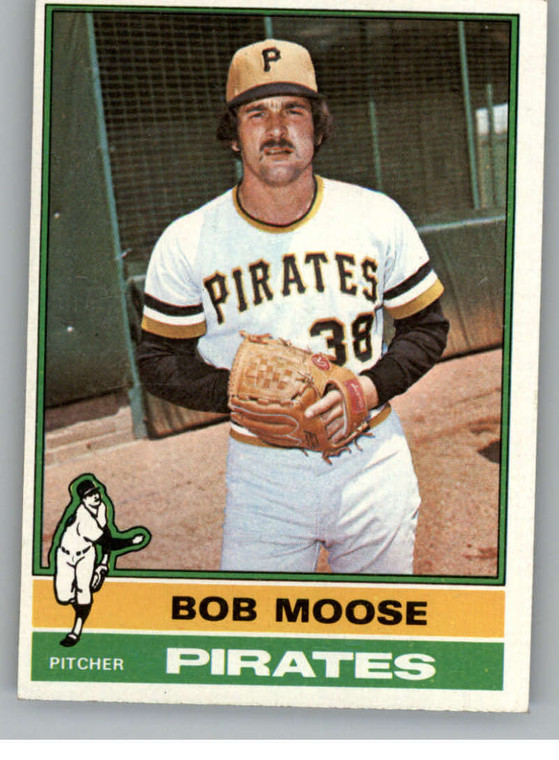 1976 Topps #476 Bob Moose VG Pittsburgh Pirates 
