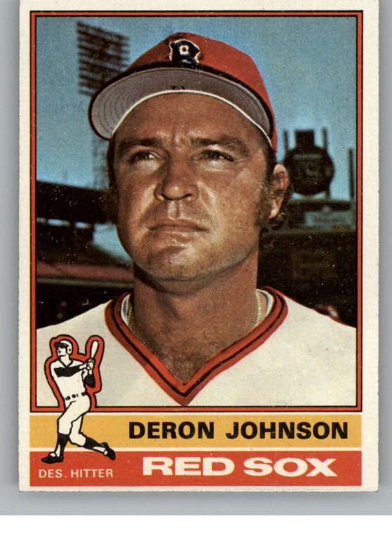 1976 Topps #529 Deron Johnson VG Boston Red Sox 