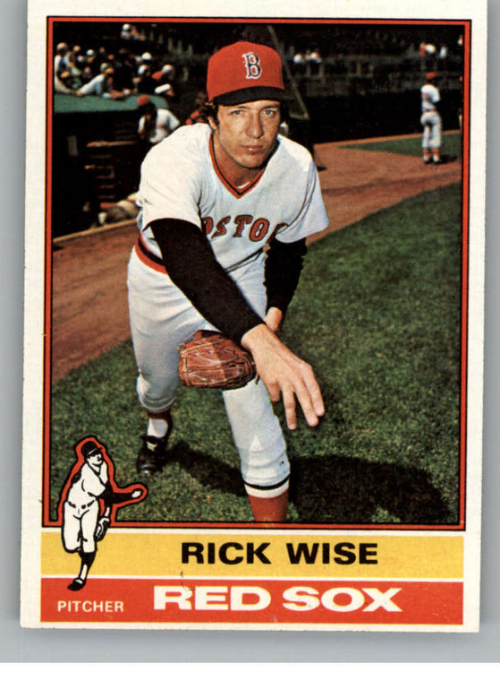 1976 Topps #170 Rick Wise VG Boston Red Sox 