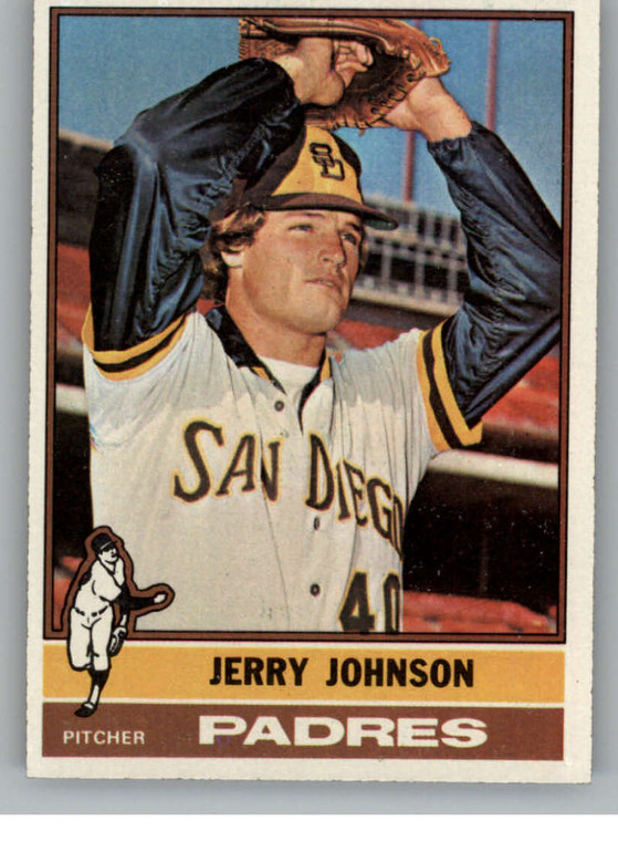 1976 Topps #658 Jerry Johnson VG San Diego Padres 