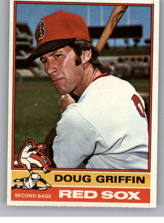 1976 Topps #654 Doug Griffin VG Boston Red Sox 