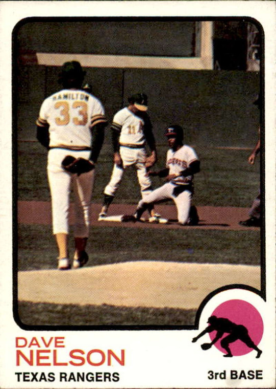 1973 Topps #111 Dave Nelson VG Texas Rangers 