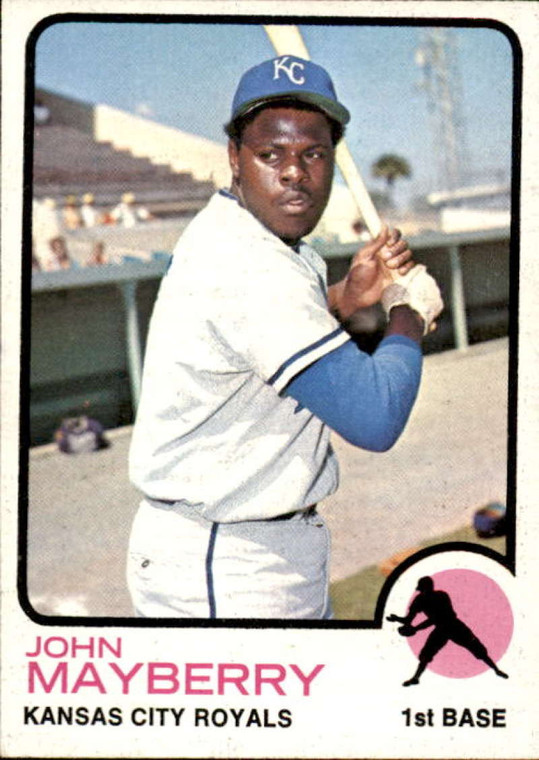 1973 Topps #118 John Mayberry VG Kansas City Royals 