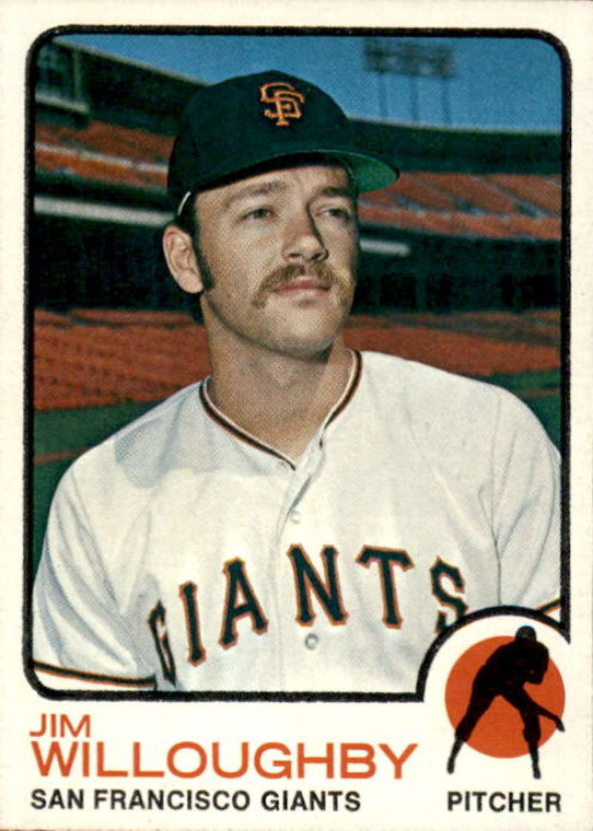 1973 Topps #79 Jim Willoughby VG RC Rookie San Francisco Giants 