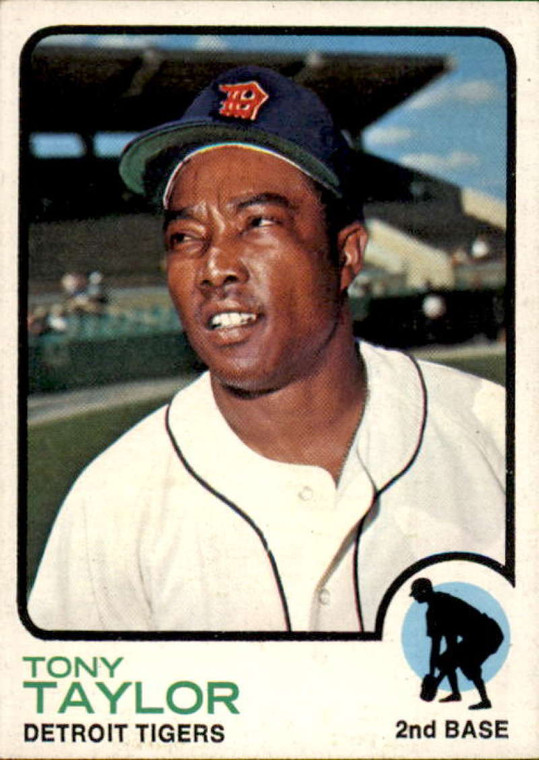 1973 Topps #29 Tony Taylor VG Detroit Tigers 