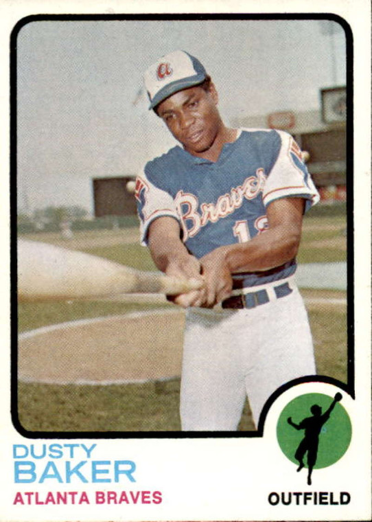 1973 Topps #215 Dusty Baker VG Atlanta Braves 