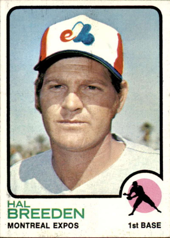 1973 Topps #173 Hal Breeden VG Montreal Expos 