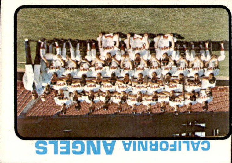 1973 Topps #243 Angels Team VG California Angels 