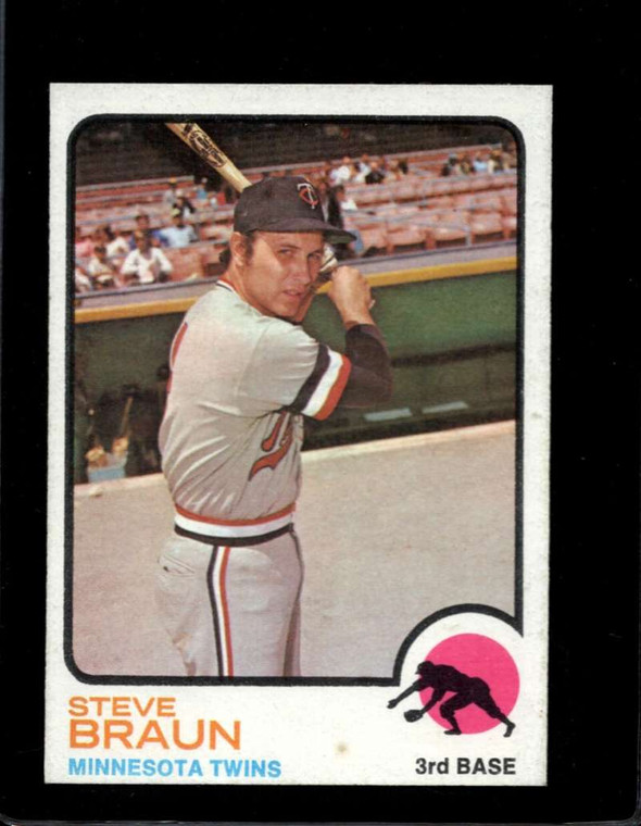 1973 Topps #16 Steve Braun VG Minnesota Twins 