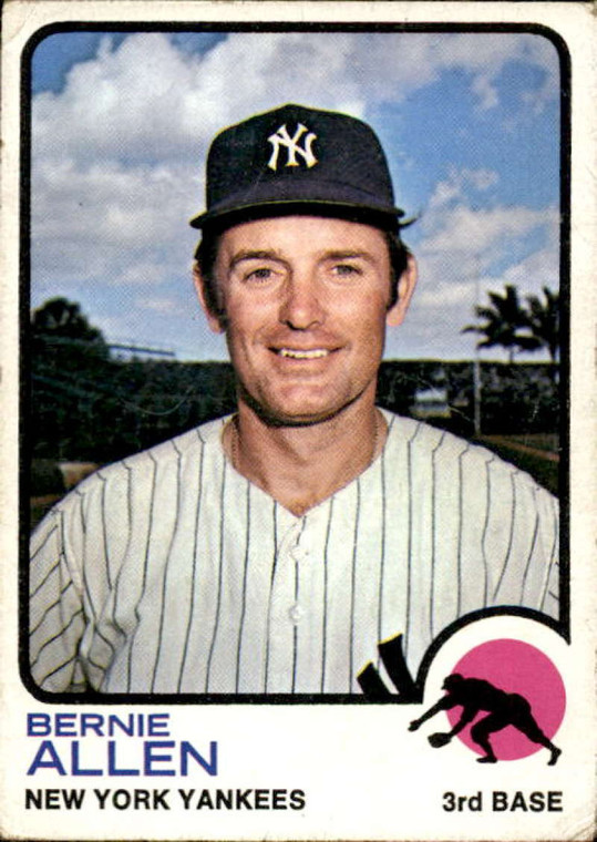 1973 Topps #293 Bernie Allen VG New York Yankees 