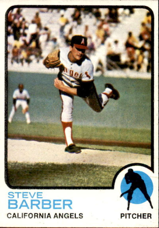 1973 Topps #36 Steve Barber VG California Angels 