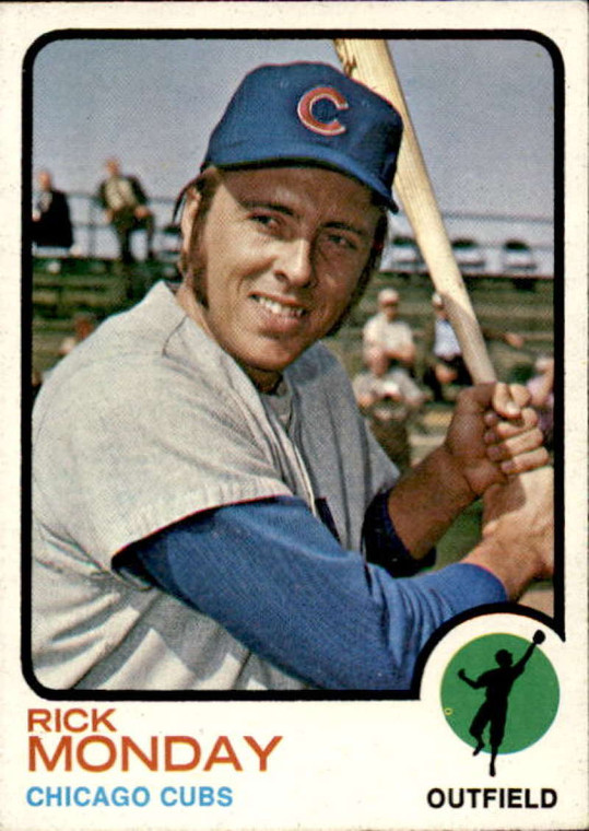 1973 Topps #44 Rick Monday VG Chicago Cubs 