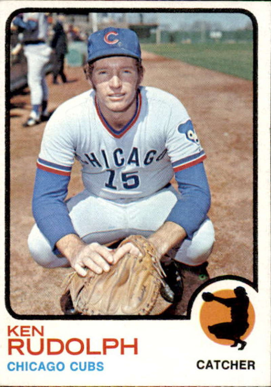 1973 Topps #414 Ken Rudolph VG Chicago Cubs 