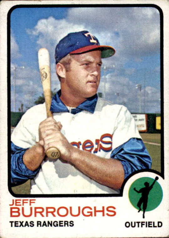 1973 Topps #489 Jeff Burroughs VG Texas Rangers 