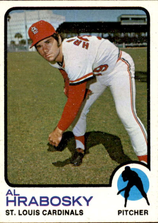 1973 Topps #153 Al Hrabosky VG St. Louis Cardinals 