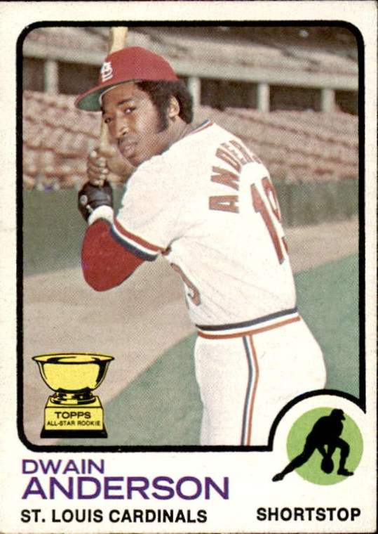 1973 Topps #241 Dwain Anderson VG St. Louis Cardinals 