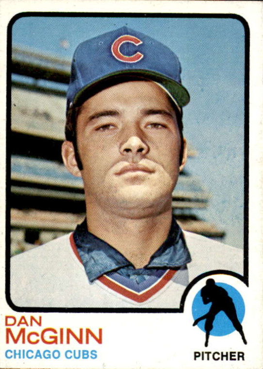 1973 Topps #527 Dan McGinn VG Chicago Cubs 