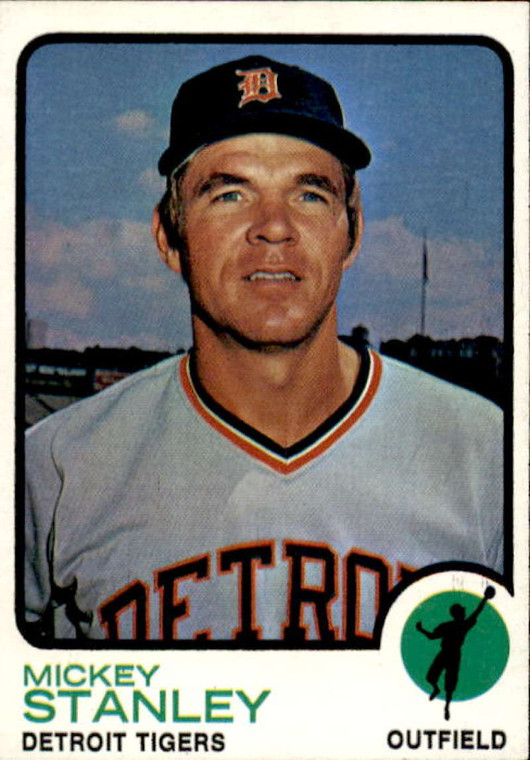 1973 Topps #88 Mickey Stanley VG Detroit Tigers 