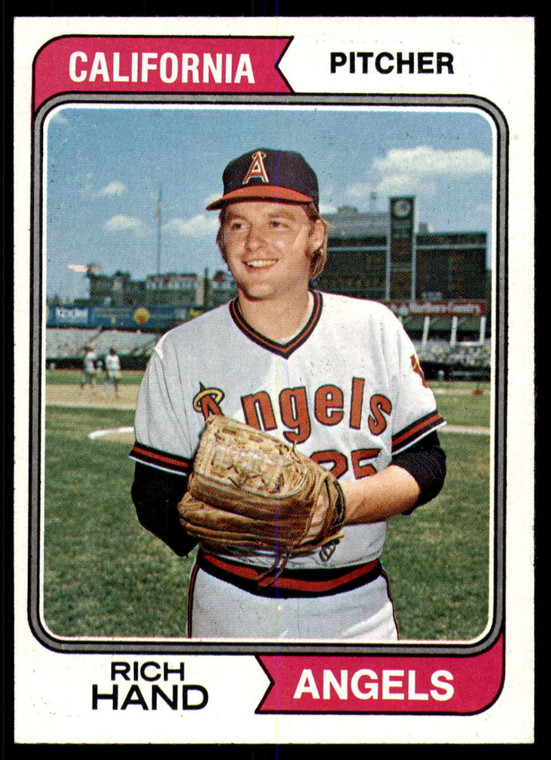 1974 Topps #571 Rich Hand VG California Angels 