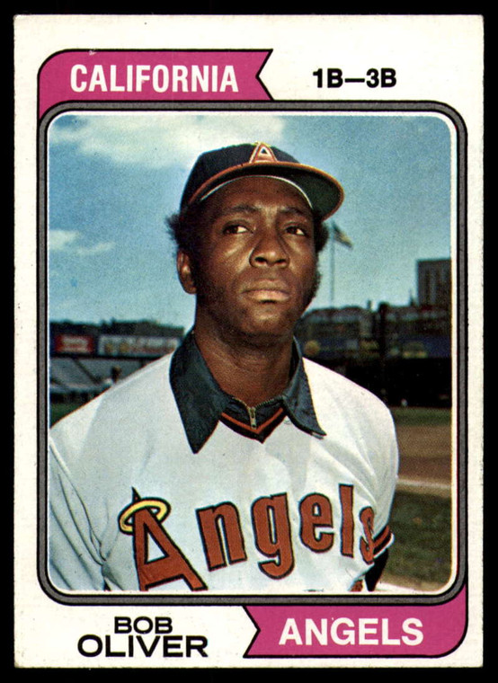 1974 Topps #243 Bob Oliver VG California Angels 