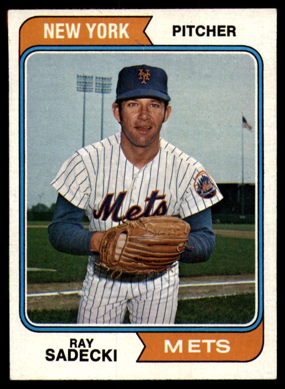 1974 Topps #216 Ray Sadecki VG New York Mets 